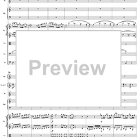 Flute & Harp Concerto in C Major, Movement 1 K297c (K299) - Full Score