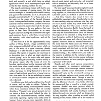 Catches No. 84 - 95 from The Catch Book (Oxford) - Notes