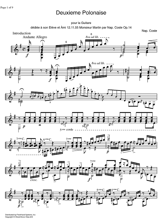 Deuxieme Polonaise Op.14