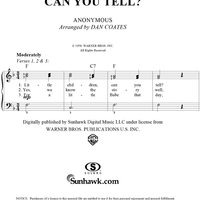 Little Children, Can You Tell?