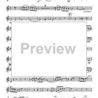 Fugue 5, BWV 537  (originally in C min) - Trumpet 1 in Bb