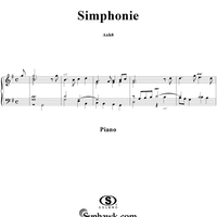 Simphonie in G Major (Anh8)