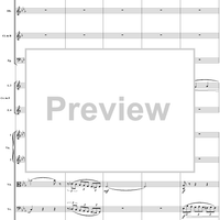 Suite No. 1 in D minor (d-moll). Movement II, Divertimento - Full Score