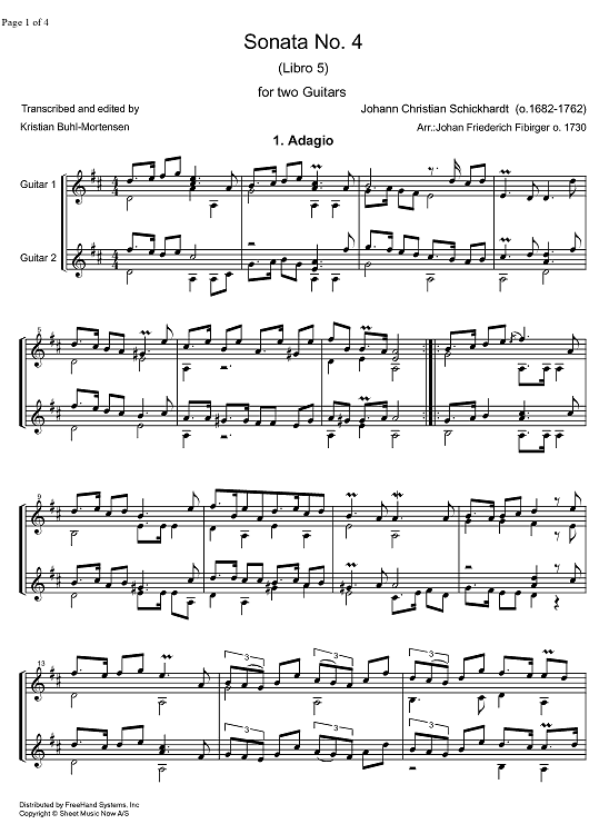 Sonata No. 4 Libro  5