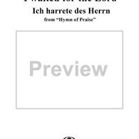 I Waited for the Lord