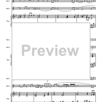 Aria - Duet from Cantata No. 78 - Piano Score