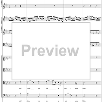 Chorus from Cantata no. 113  ("Herr Jesu Christ, du höchstes Gut") - Full Score