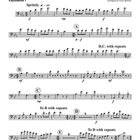 An English Christmas Country Dance - Euphonium 1 BC/TC