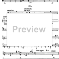 Destin (Symphonie à trois pour un drame) - Percussion