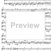 Sinfonia HWV 339 - Score