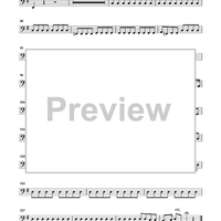 Brandenburg Concerto No. 6 - for Cello Sextet - Cello 6