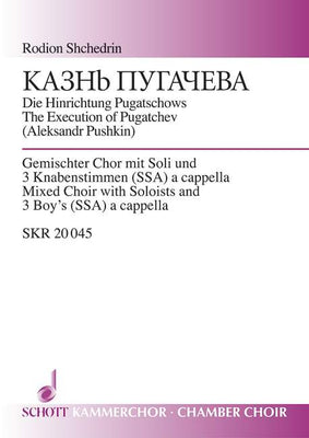 The Execution of Pugatchev - Choral Score