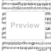 Alla Siciliana E Major - Score