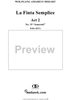 "Amoretti", No. 15 from "La Finta Semplice", Act 2, K46a (K51) - Full Score