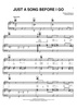 Just A Song Before I Go