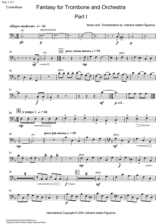 Fantasy - Double Bass