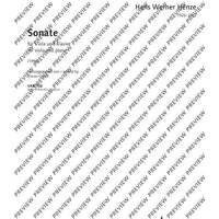 Sonate - Score and Parts