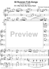 50 Russian Folk-Songs. No. 35. O My Heart, My Heavy Heart