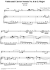 Violin Sonata No. 6, Movement 2 - Piano Score