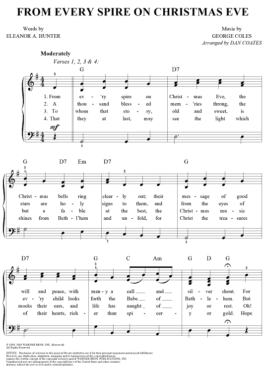 From Every Spire On Christmas Eve