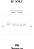 If Only