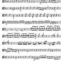 Divertimento No. 2 D Major KV131 - Viola