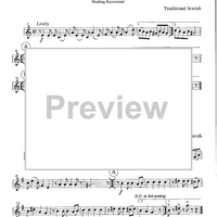 Od Yeshoma - Versions I & 2 - Wedding Recessional - Part 2 Flute, Oboe or Violin