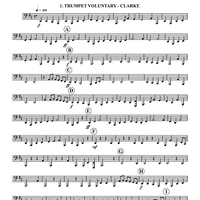 Trumpet Voluntary and Two Trumpet Tunes - Tuba 2