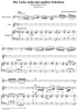 "Die Liebe zieht mit sanften Schritten", Aria, No. 2 from Cantata No. 36/1: "Schwingt freudig euch empor" - Piano Score