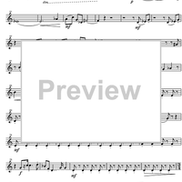 Suite from Le Chapeau de Paille - Trumpet in C