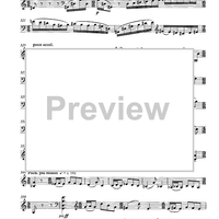 Sonata for Cello and Piano, Left Hand (Les Adieux) - Cello