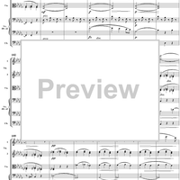 Serenade for Strings in E Major, Op. 22 , Mvmt. 2 - Score