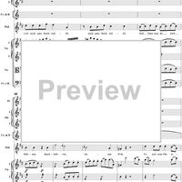 La Finta Giardiniera, Act 1, No. 3 "Zu meinem Ohr erschallet" (Aria) - Full Score