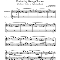 Believe Me If All Those Endearing Young Charms - Euphoniums BC