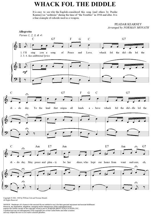 Whack Fol the Diddle