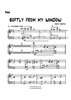 Softly from My Window - Piano