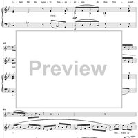 "Jesus ist ein guter Hirt", Aria, No. 2 from Cantata No. 85: "Ich bin ein guter Hirt" - Piano Score