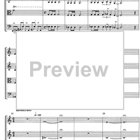 Petit quartet de corda (Little string quartet) - Score