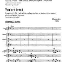 You are loved - Score