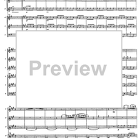 Sextuor pour la fin du 20ème Siècle or Variations on a theme by F. Schubert - Score