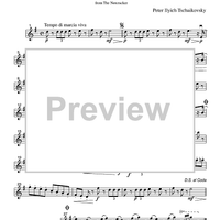 March from the Nutcracker - Part 1 Flute, Oboe or Violin