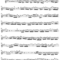 Flute Sonata No. 3 in A Major, BWV1032 - Flute