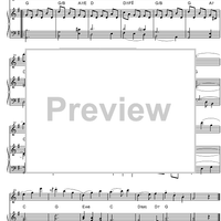 There Was an Amiable Farmer - Score