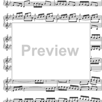 Fugue Bb Major BWV 954