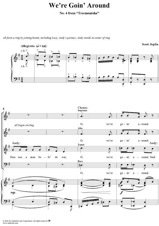 Treemonisha, No. 4: We're Goin' Around