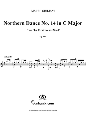 Northern Dance No. 14 in C major - From "La Tersicore del Nord" Op. 147
