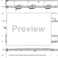 Sylvie et le paon - Score