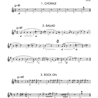 Warm-ups for Beginning Jazz Ensemble - Alto Sax 2