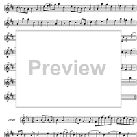 Sonata No. 3 b minor From Halle HWV 367b - Flute