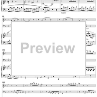 Piano Trio in D Minor K442 - Piano Score